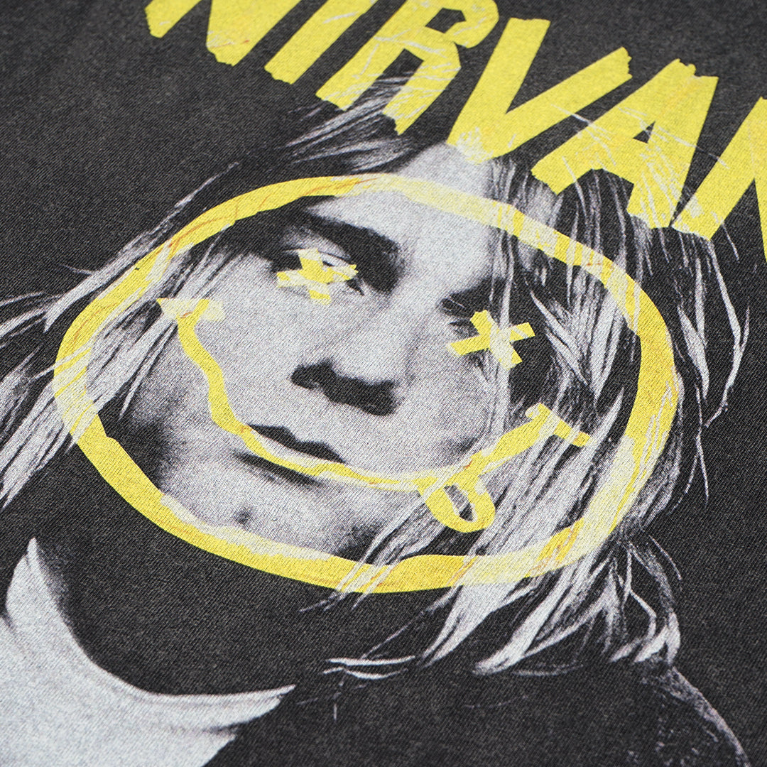 Epide Prefab Taped Smiley Nirvana Vintage T-Shirt