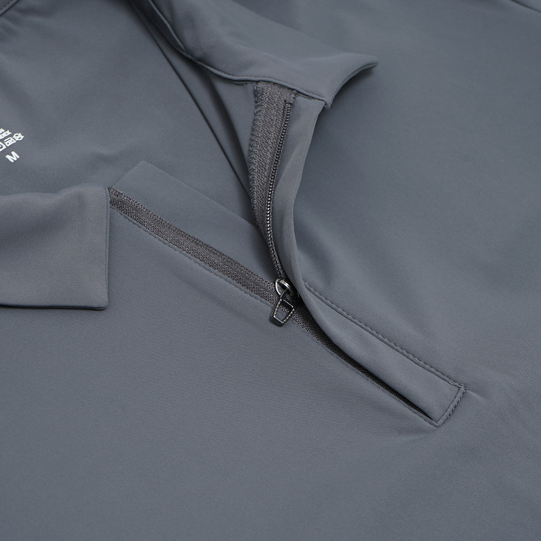 FOLX Active Luxtreme Front Zip Polo Shirt