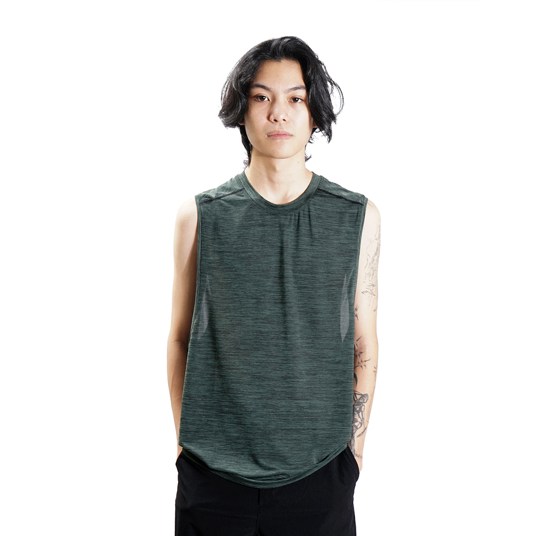 FOLX Active Metal Vent Tech Sleeveless T-Shirt