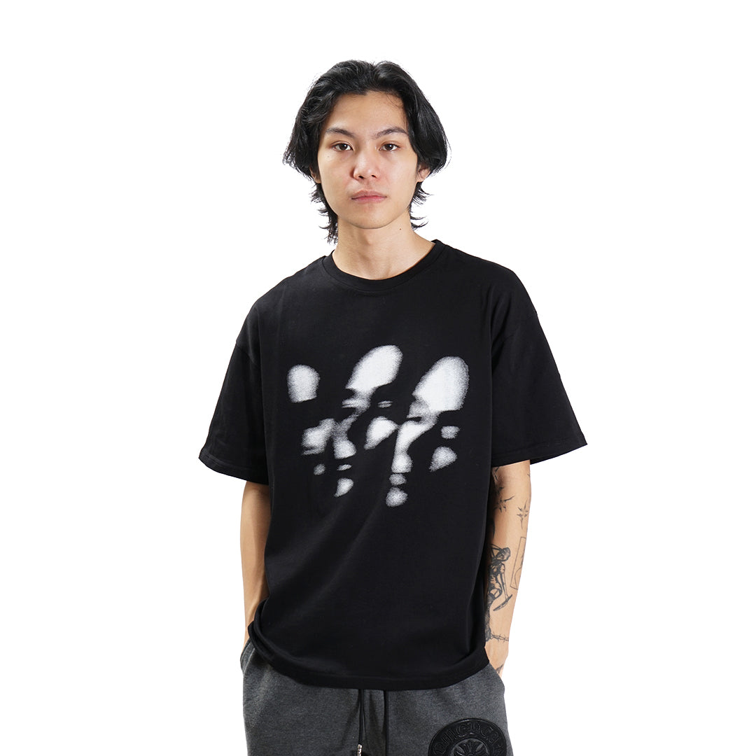 YOUNGLA Soul Faces Graphic T-Shirt
