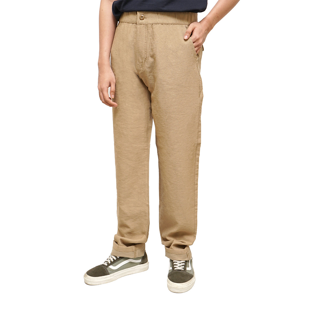 FOLX Linen Blend Long Pants