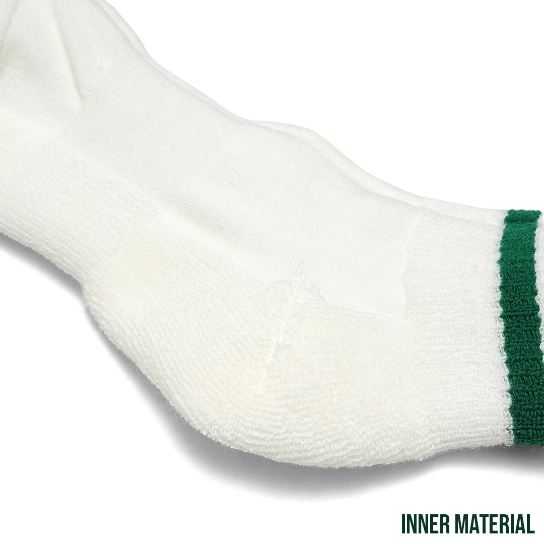 Undefeated Bicolor Stripes Quarter Socks