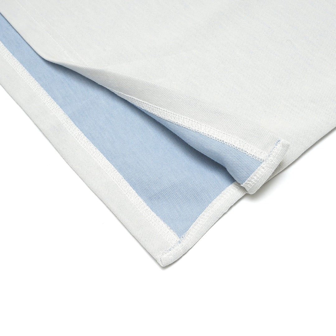 FOLX Double Jersey Contrasting Color T-Shirt