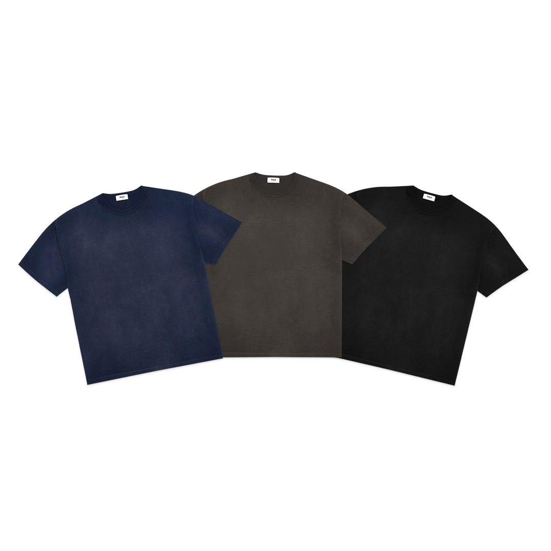 FOLX Oversized Heavyweight Washed T-Shirt