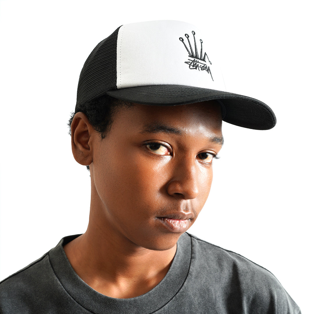 Stussy Crown Stock Trucker Cap
