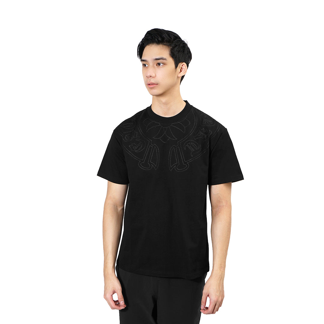 CHR Shoulder Horseshoe Embroidery T-Shirt