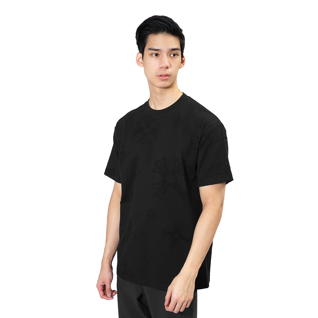 CHR Solid Multi Logo Pattern T-Shirt