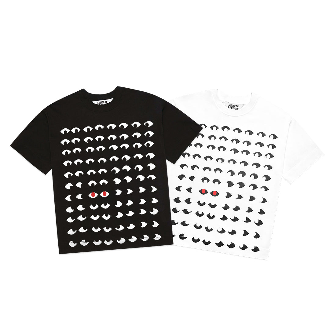 House of Errors Red Eye Print T-Shirt