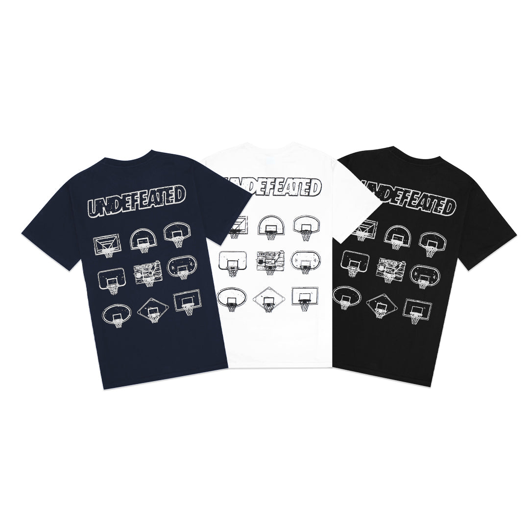 Undefeated Retro Basketball Ring T-Shirt