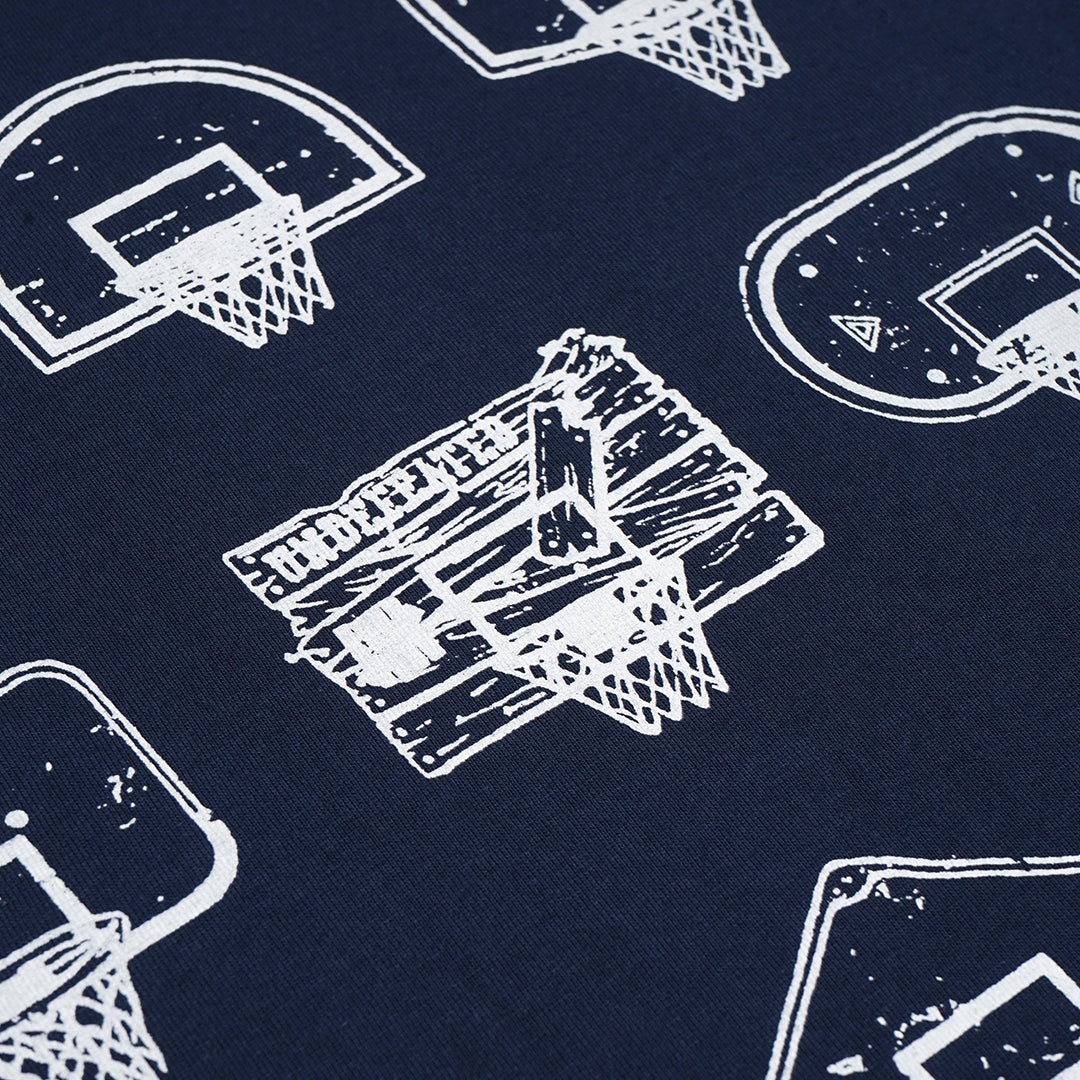 Undefeated Retro Basketball Ring T-Shirt