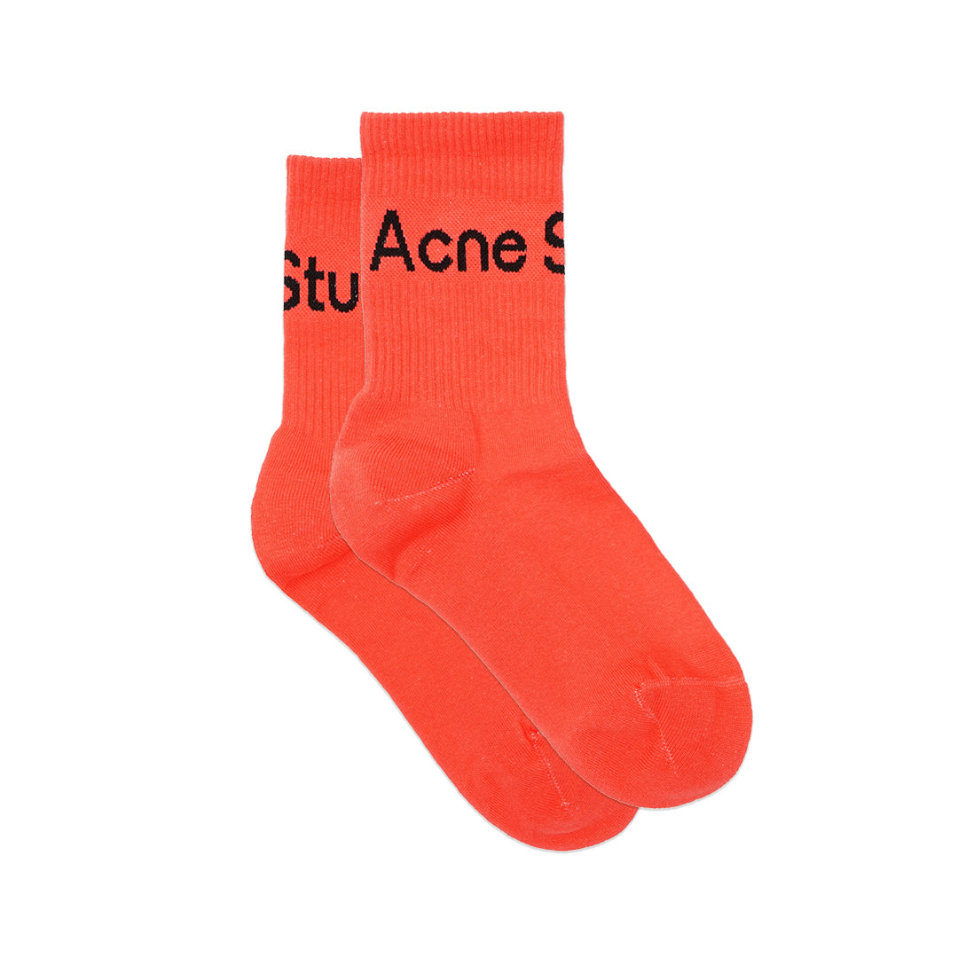ASD Ribbed Logo Mid Socks
