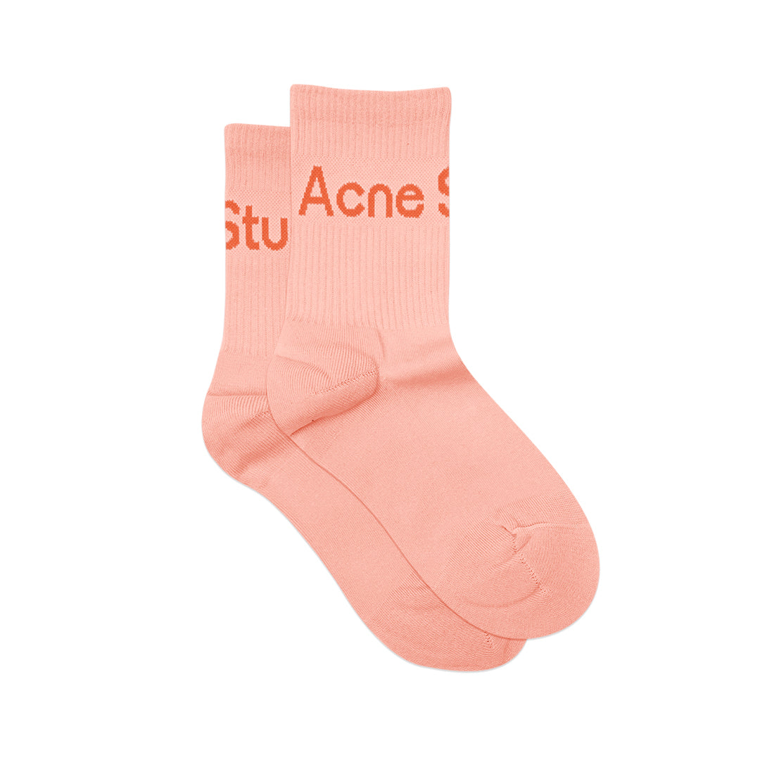 ASD Ribbed Logo Mid Socks