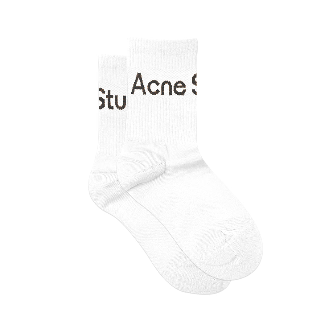 ASD Ribbed Logo Mid Socks