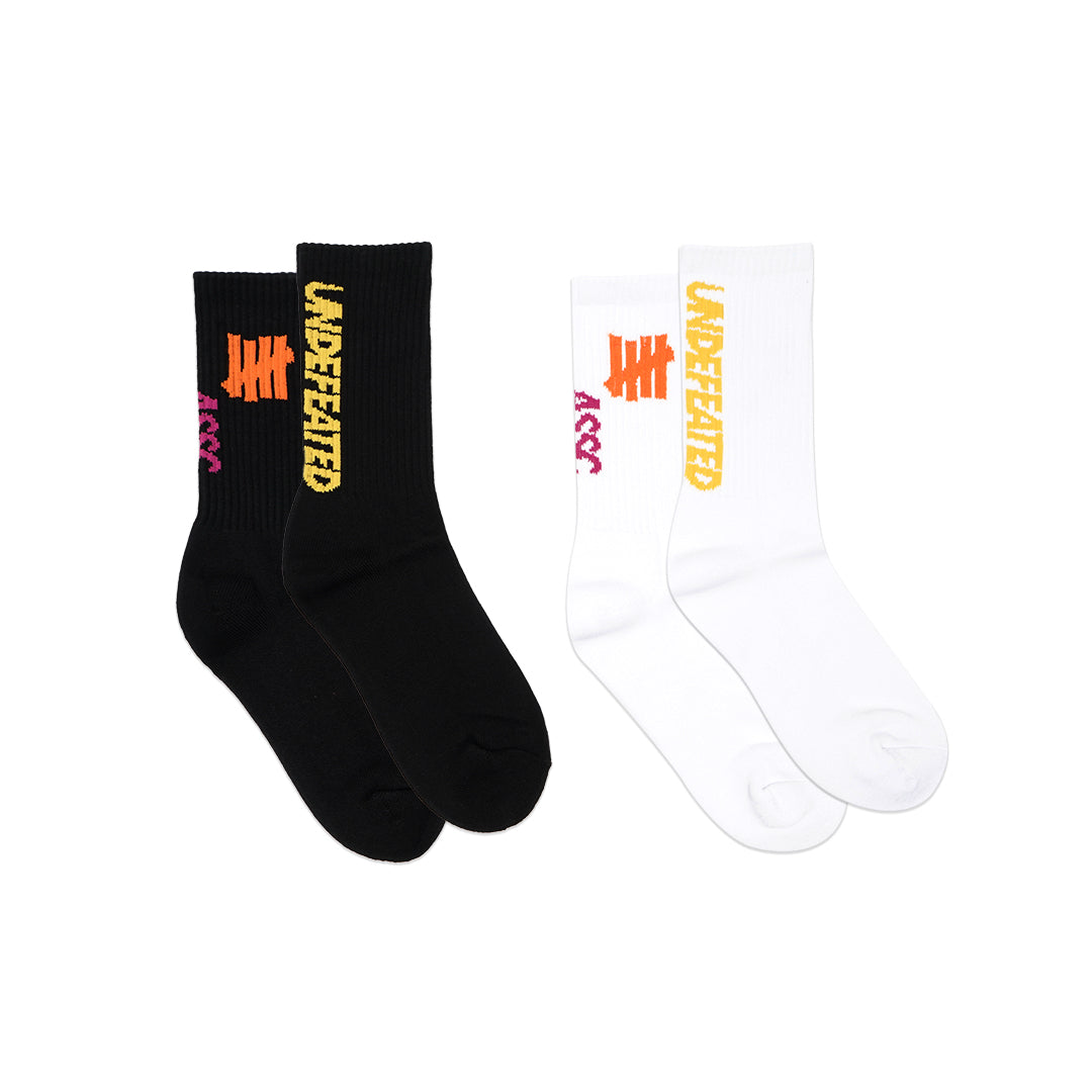 Undefeated X Anti Social Social Club Mid Socks