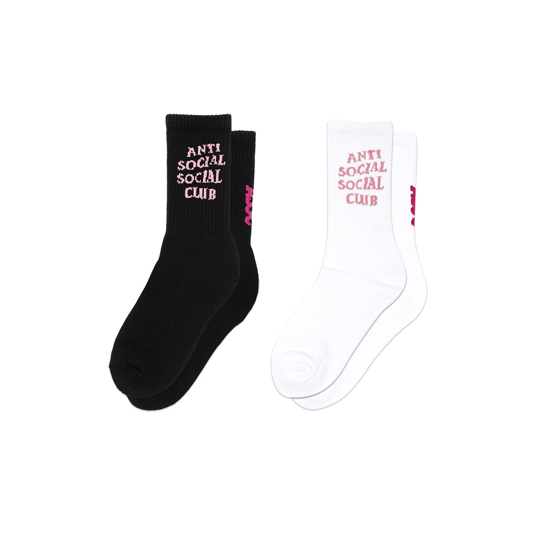Undefeated X Anti Social Social Club Mid Socks