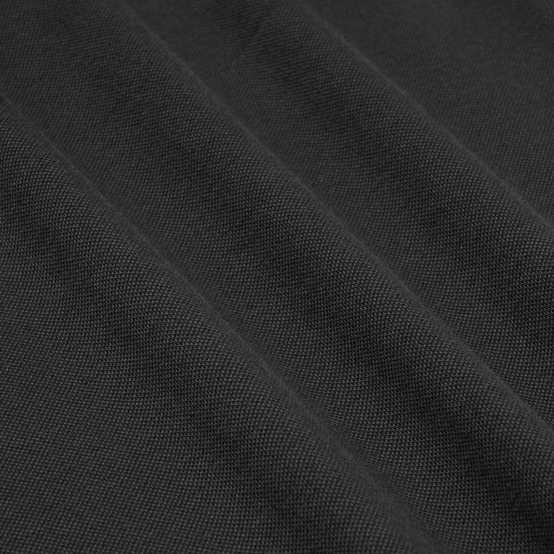FOLX Basic Pique Long Sleeve Polo Shirt