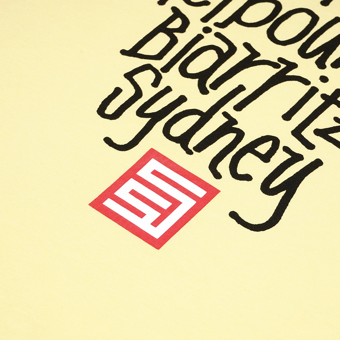 SDOUBLE Cities Text T-Shirt