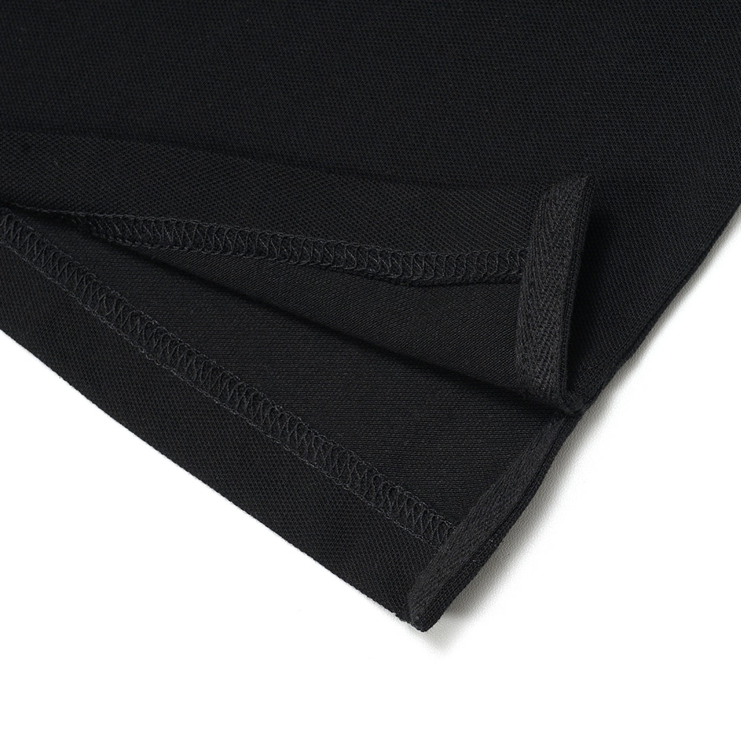 M7B Partial Monogram Collar Polo Shirt