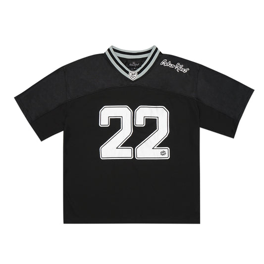 Broken Planet Silver 22 Football Jersey T-Shirt