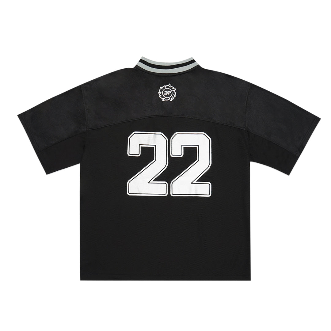 Broken Planet Silver 22 Football Jersey T-Shirt