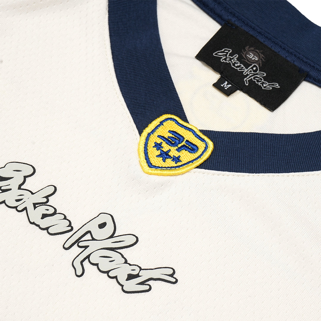 Broken Planet Yellow 22 Football Jersey T-Shirt