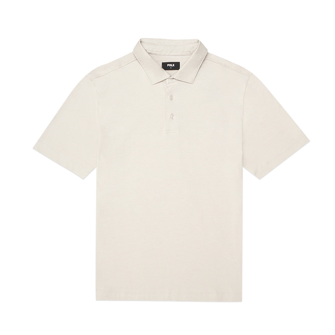 FOLX Elastic Cotton Polo Shirt
