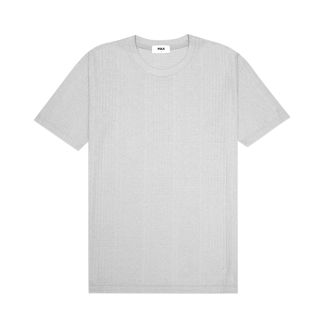 FOLX Round Neck Multi Pattern T-Shirt