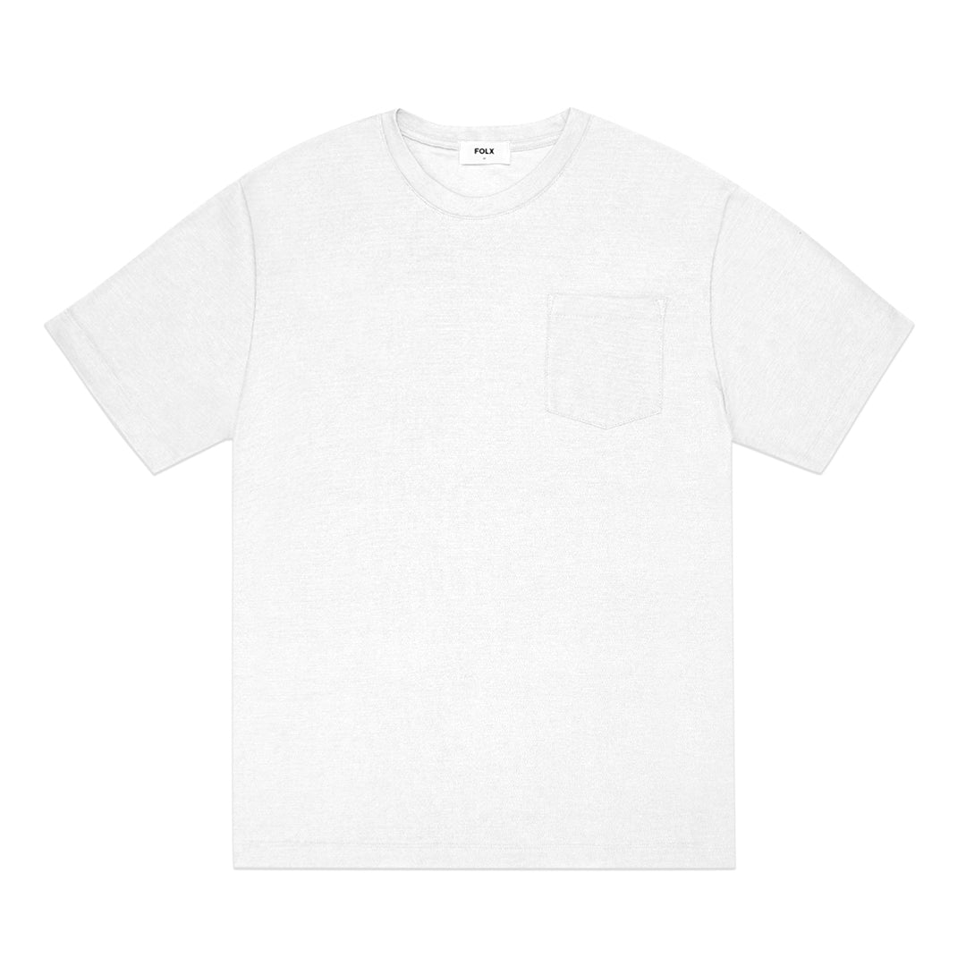 FOLX Wavy Texture Pocket T-Shirt