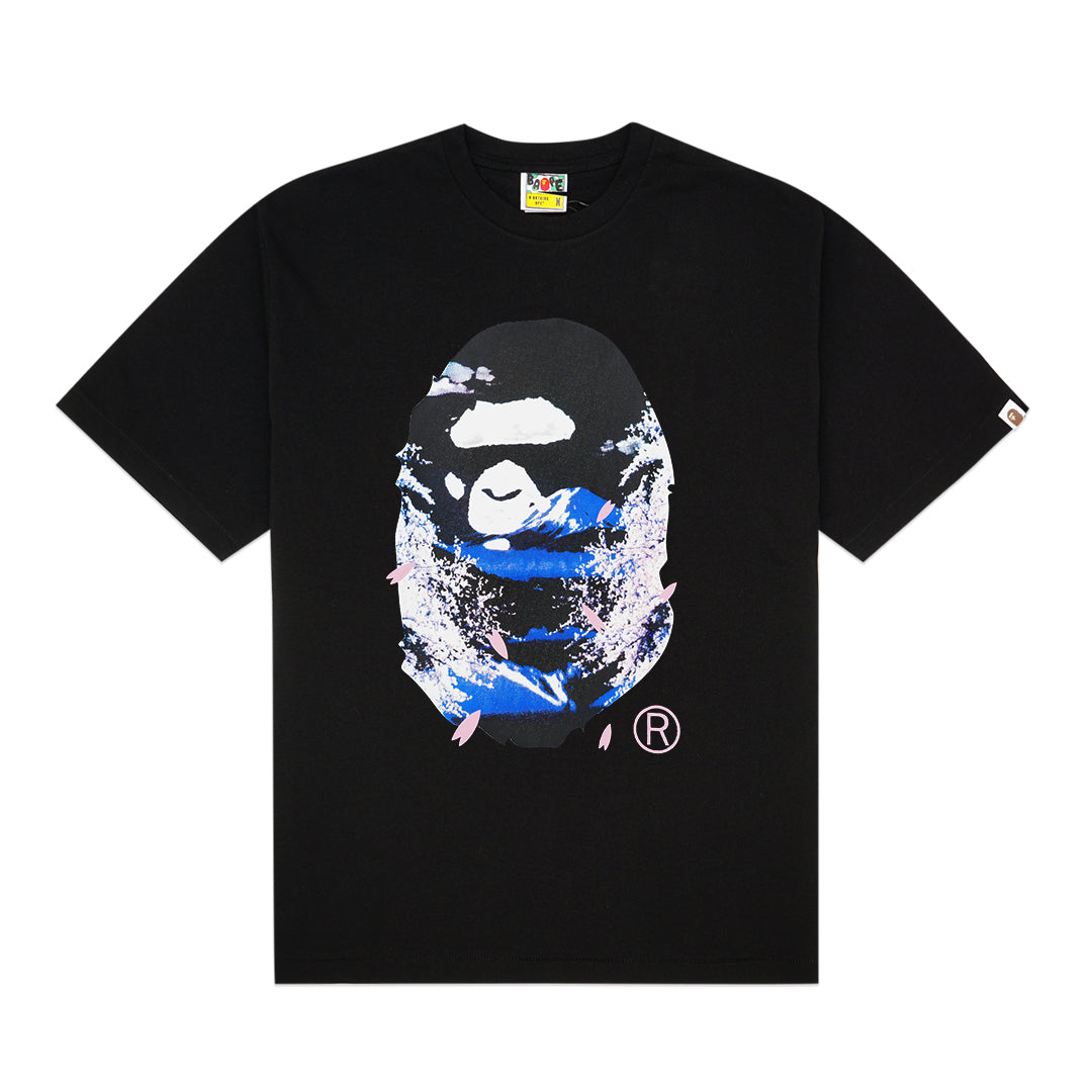 A Bathing Ape Sakura Photo Ape Head T-Shirt
