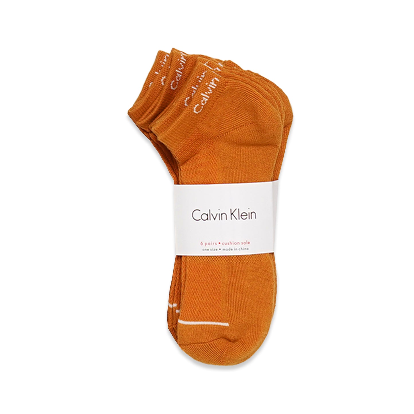 CK Cushion No Show Socks 6-Pair Pack