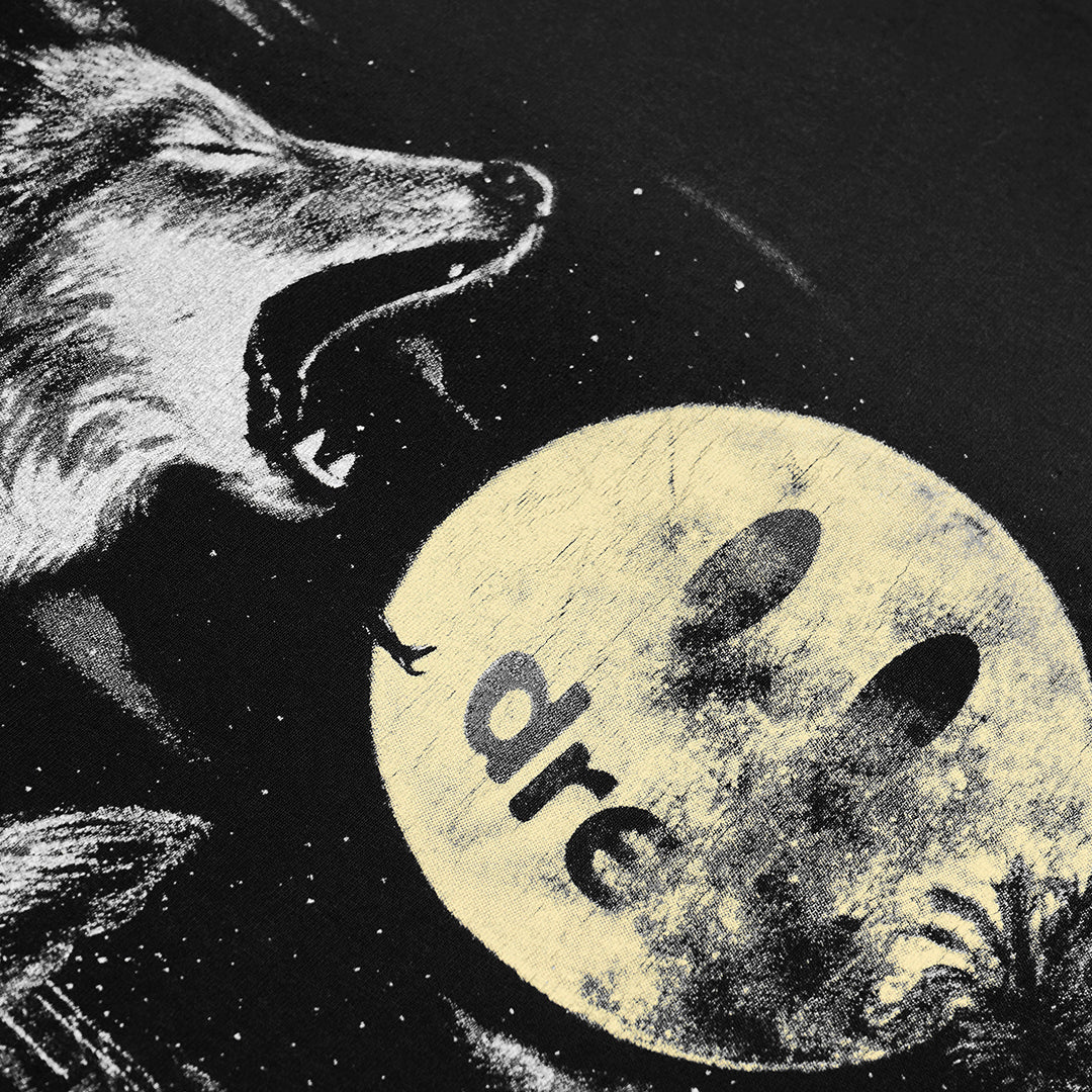 Drew House Full Moon T-Shirt Faded Black