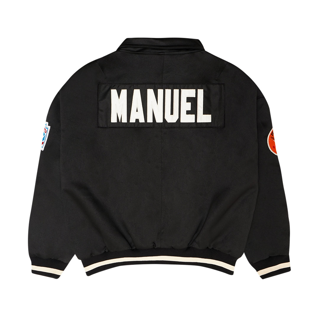 FOG Fifth Collection Satin Manuel Baseball Coaches Jacket