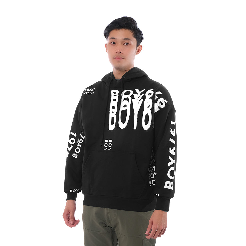 Philip Roth X BLN Full Print Logo Hoodie White