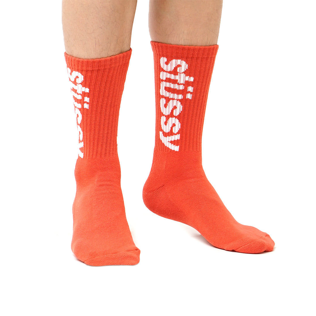 Stussy Helvetica Crew Socks