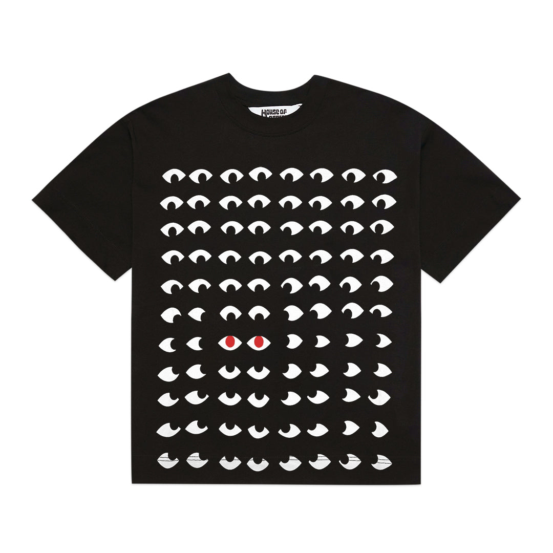 House of Errors Red Eye Print T-Shirt