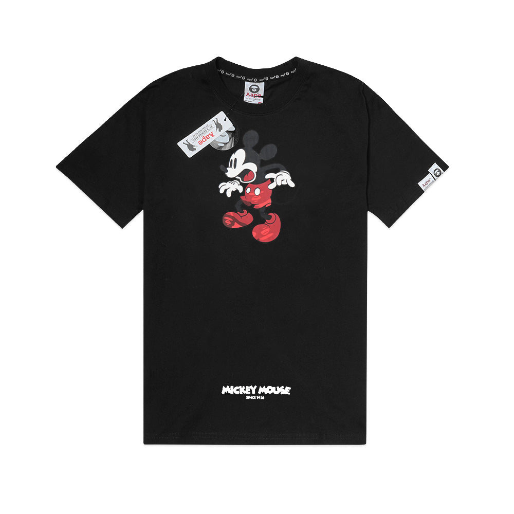 AAPE X DSNY Shocked Mickey T-Shirt