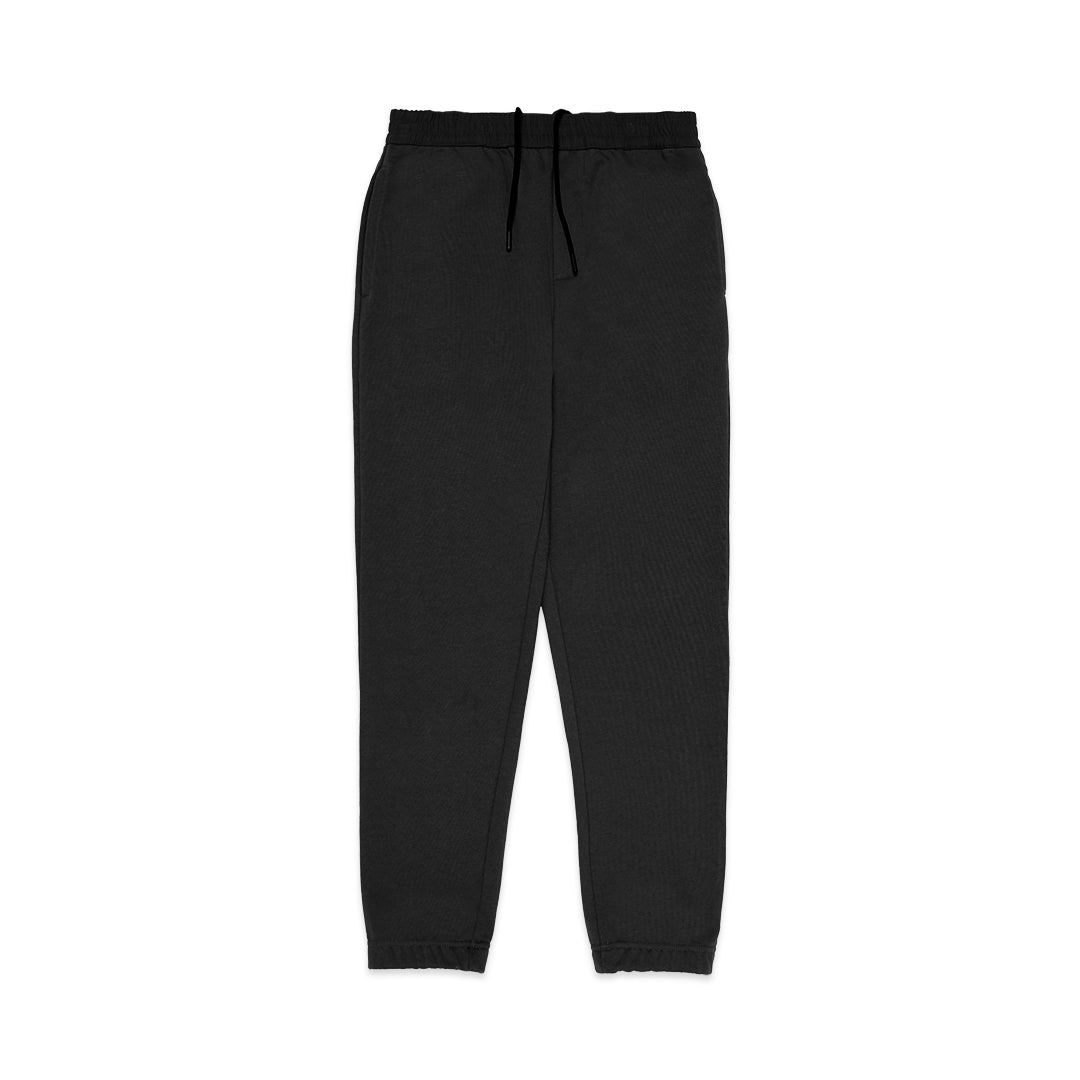 FOLX French Terry Black Drawstring Jogger Pants