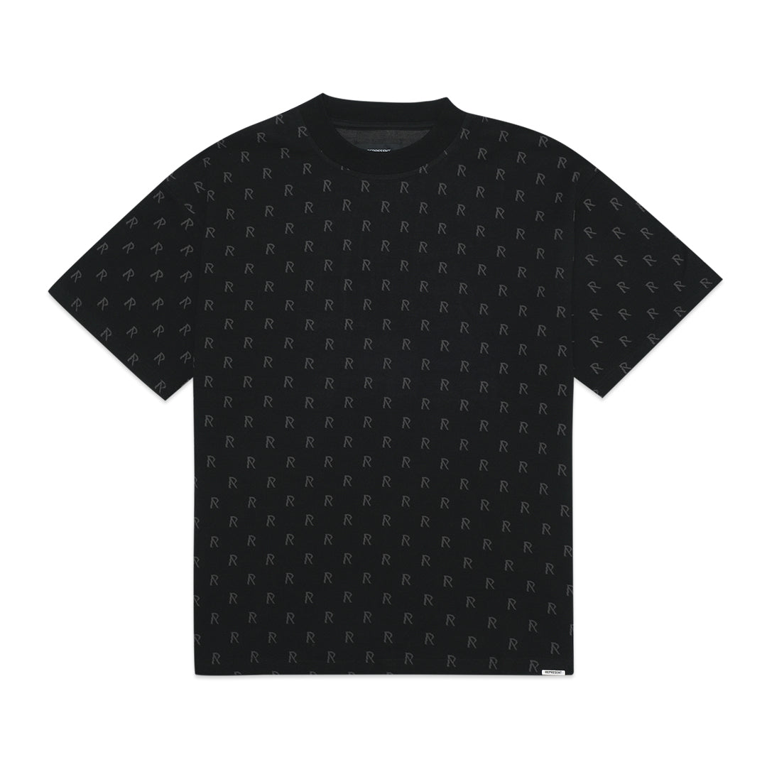 Represent Jacquard Monogram Logo T-Shirt