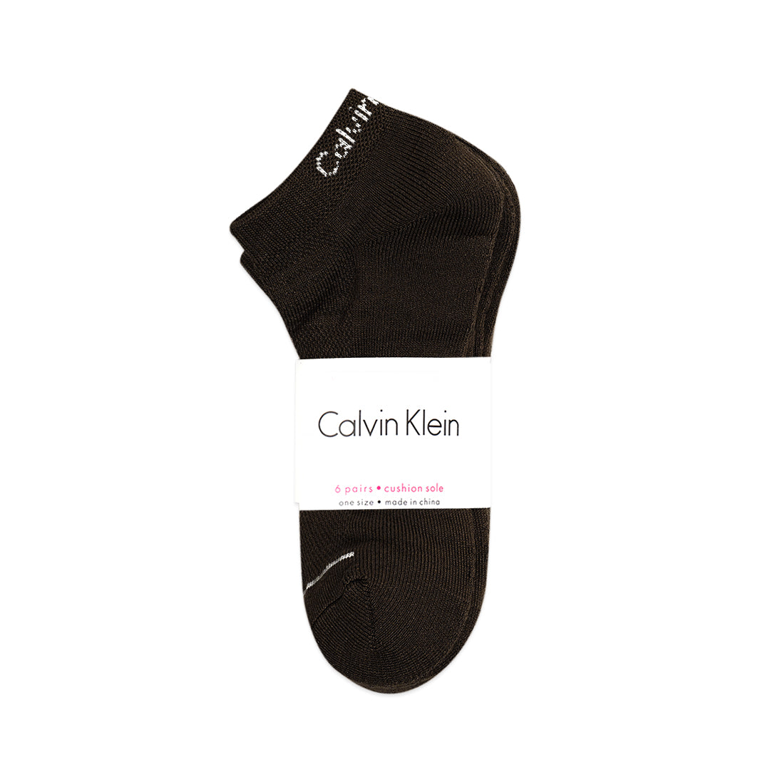 CK Cushion No Show Socks 6-Pair Pack