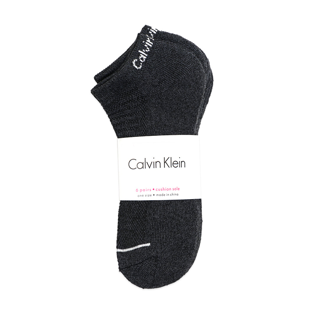 CK Cushion No Show Socks 6-Pair Pack
