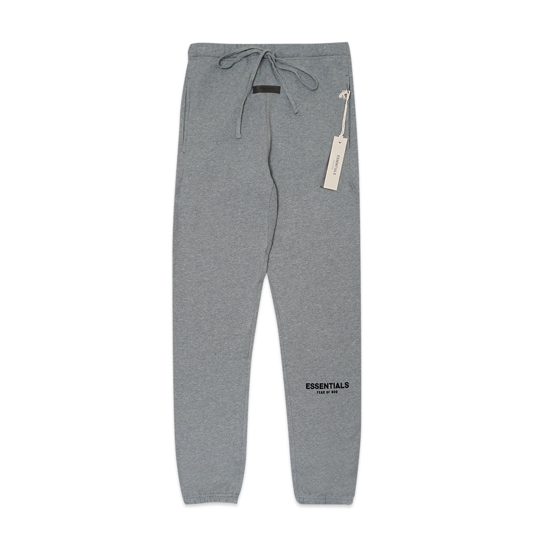 FOG Essentials Black Velvet Text Jogger Pants