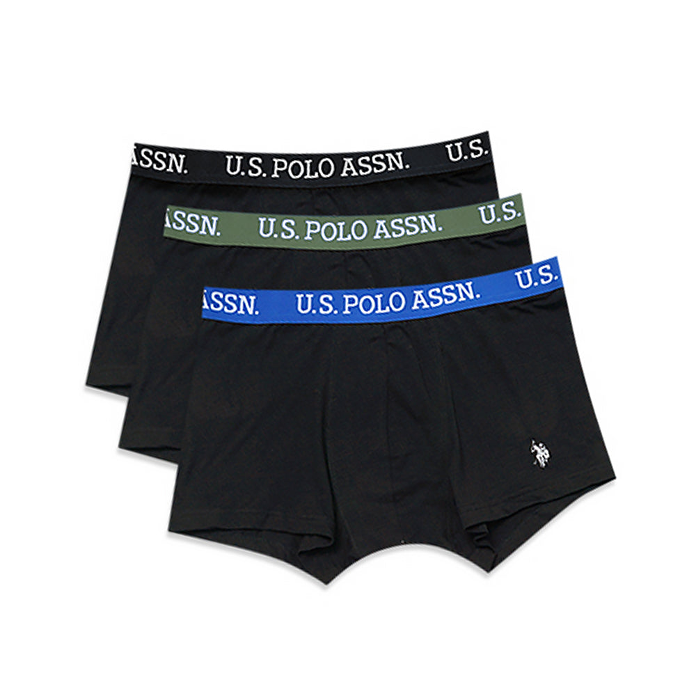 U.S. Polo Assn. 3-Pack Boxer Trunks