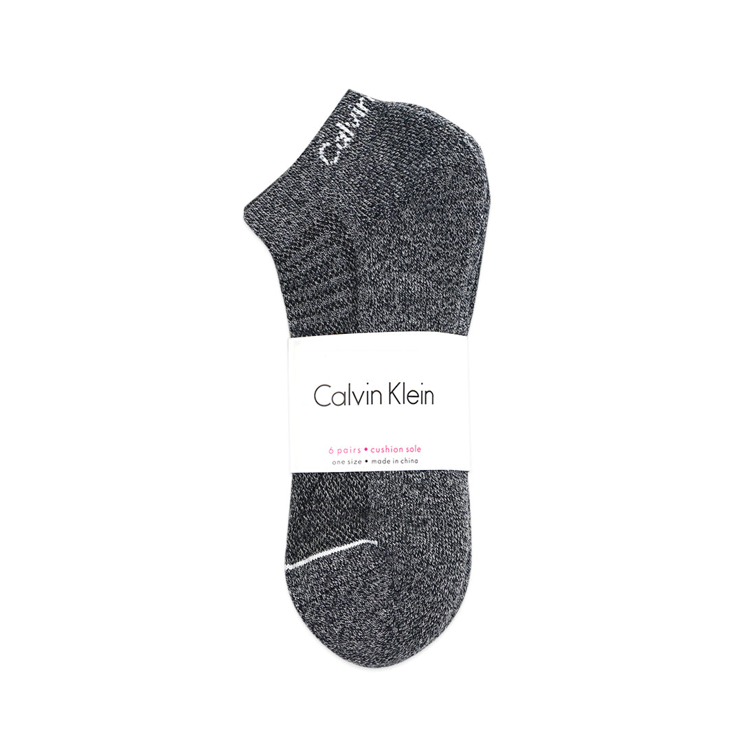 CK Cushion No Show Socks 6-Pair Pack