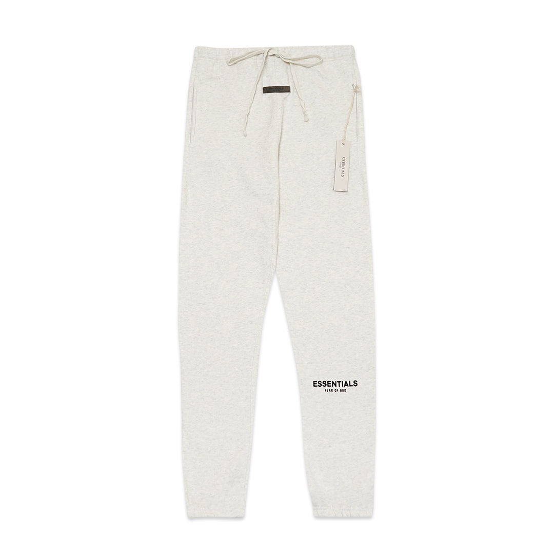 FOG Essentials Black Velvet Text Jogger Pants