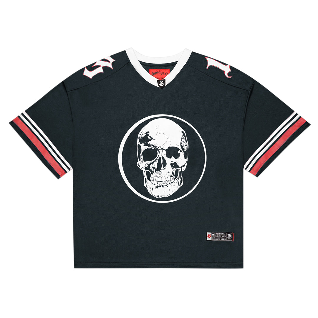Godspeed Skull Jersey T-Shirt