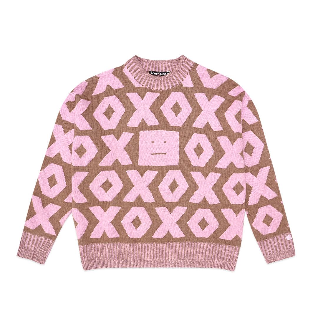 ASD Kozu XOXO Face Knit Sweater