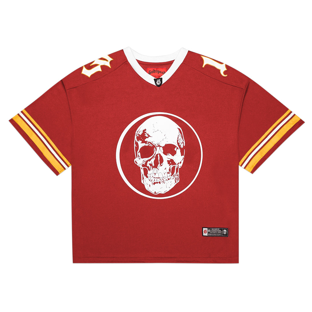 Godspeed Skull Jersey T-Shirt