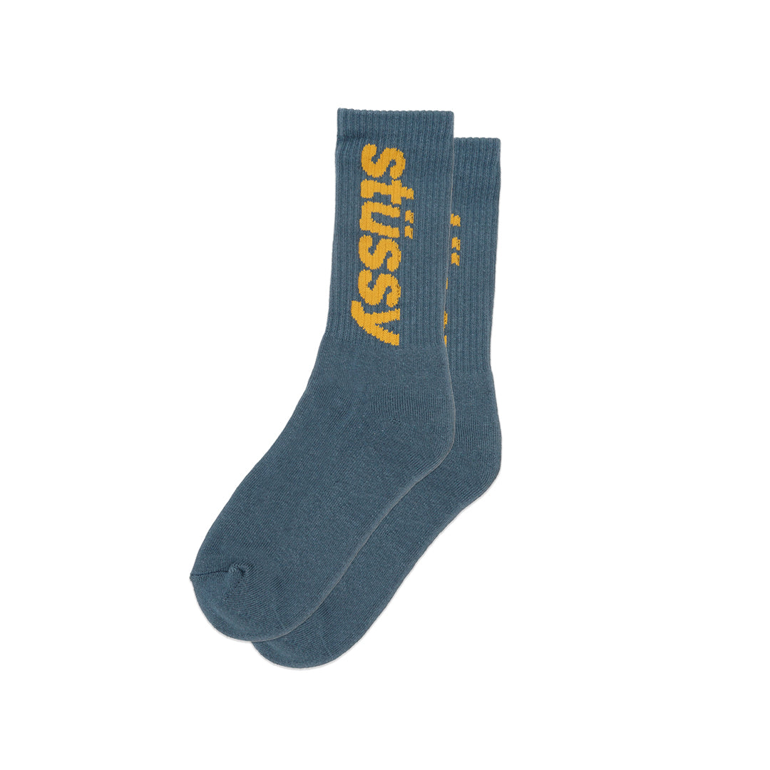 Stussy Helvetica Crew Socks