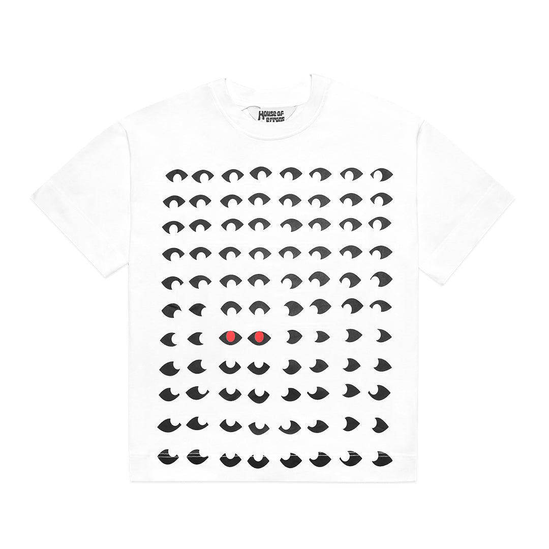 House of Errors Red Eye Print T-Shirt