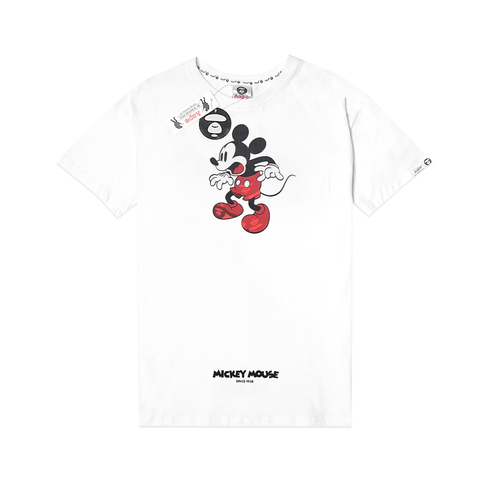 AAPE X DSNY Shocked Mickey T-Shirt